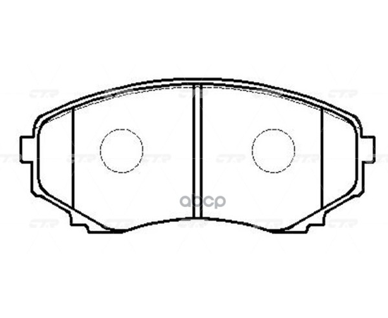 Купить КОЛОДКИ ТОРМОЗНЫЕ ДИСКОВЫЕ MAZDA CX-7/CX-9 07- ПЕРЕДНИЕ (СТАРЫЙ АРТ. CKMZ-10) GK0656