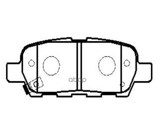 Купить КОЛОДКИ ТОРМОЗНЫЕ ДИСКОВЫЕ ЗАДНИЕ NISSAN X-TRAIL 2.0I2.5I2.2DCI SKYLINE V35 01  (СТАРЫЙ АРТ. CKN-17) GK0732