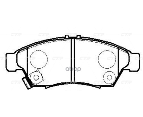 Купить КОЛОДКИ ТОРМОЗНЫЕ ДИСКОВЫЕ ПЕРЕДНИЕ SUZUKI LIANA 1.3/1.6I/1.6 &4WD/1.4DDIS 01 (СТАРЫЙ АРТ. CKS-3) GK0943