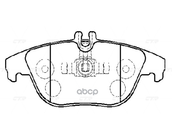 Купить КОЛОДКИ ТОРМОЗНЫЕ ДИСКОВЫЕ ЗАДНИЕ MB W204 1.8-3.5 07 (СТАРЫЙ АРТ. CKBZ-57) GK0084