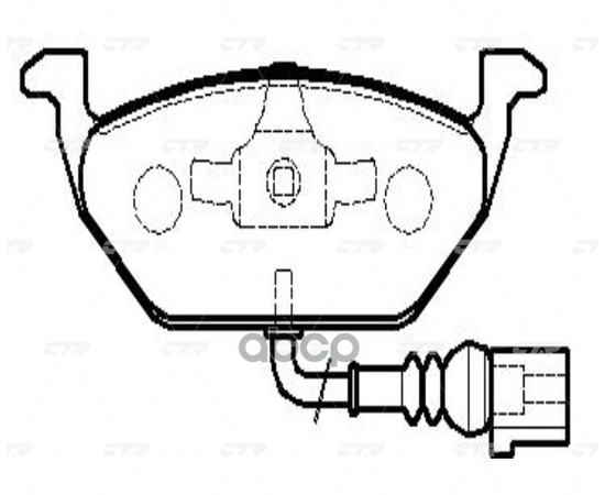 Купить КОЛОДКИ ТОРМОЗНЫЕ ДИСКОВЫЕ ПЕРЕДНИЕ AUDI A3 1.6-1.9TD 96-03, SKODA OCTAVIA 1.4/1.6 96-00 (СТАРЫЙ АРТ. CKVW-2) GK1229