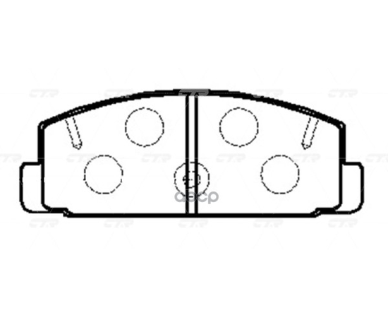 Купить КОЛОДКИ ТОРМОЗНЫЕ MAZDA 6 02/323 96/626 9202 (НОВ АРТ GK0715) CKMZ-69