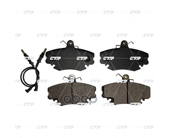 Купить КОЛОДКИ ТОРМОЗНЫЕ ДИСКОВЫЕ ПЕРЕДНИЕ RENAULT CLIO 91/R19 92-96, PEUGEOT 205/309 1.9GTI 98 (СТАРЫЙ АРТ. CKRN-1) GK0909