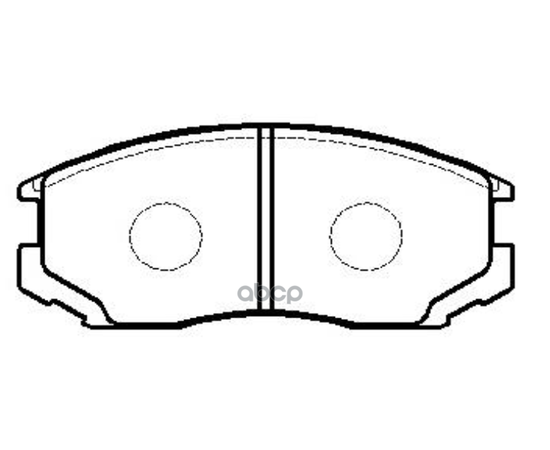 Купить КОЛОДКИ ТОРМОЗНЫЕ ДИСКОВЫЕ ПЕРЕДНИЕ MITSUBISHI LANCER/COLT 1.3-2.0/1.8D-2.0D 88 (СТАРЫЙ АРТ. CKM-3) GK0571