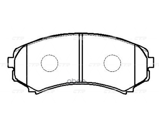 Купить КОЛОДКИ ТОРМОЗНЫЕ ДИСКОВЫЕ ПЕРЕДНИЕ MAZDA MPV 2.6I/3.0/2.5TD 92-99, MITSUBISHI PAJERO 3.2D/3.5GDI 00 (СТАРЫЙ АРТ. CKM-9) GK0577