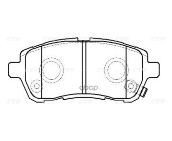 Купить КОЛОДКИ ТОРМОЗНЫЕ ДИСКОВЫЕ FORD FIESTA 08-/MAZDA 2 07- (СТАРЫЙ АРТ. CKD-21) GK0144