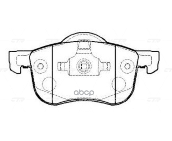 Купить КОЛОДКИ ТОРМОЗНЫЕ ДИСКОВЫЕ VOLVO S60/S70/S80/V70/XC70 00- (СТАРЫЙ АРТ. CKVO-8) GK1220