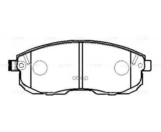 Купить КОЛОДКИ ТОРМОЗНЫЕ ДИСКОВЫЕ NISSAN JUKE/MAXIMA/TEANA/TIIDA/SUZUKI SX4 (СТАРЫЙ АРТ. CKN-15) GK0730