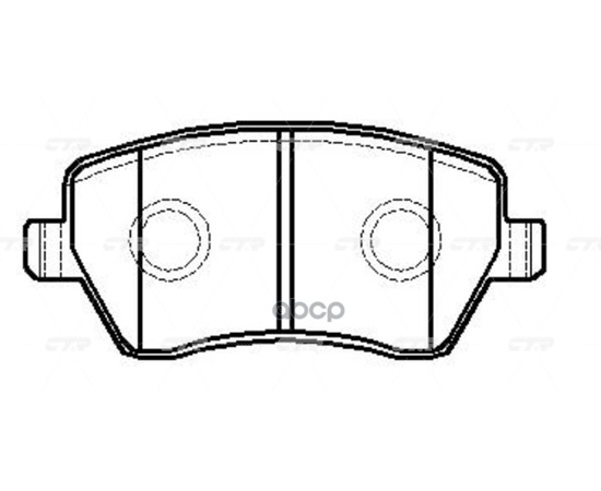 Купить КОЛОДКИ ТОРМОЗНЫЕ ДИСКОВЫЕ LADA VESTA / RENAULT DUSTER / NISSAN NOTE, MICRA K12 (СТАРЫЙ АРТ. CKN-126) GK0841