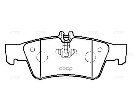 Купить КОЛОДКИ ТОРМОЗНЫЕ ДИСКОВЫЕ ЗАДНИЕ MB W211/S211 2.0-2.4/2.0CDI-2.7CDI 02/SL R230 5.0/5.5 AMG 01 (СТАРЫЙ АРТ. CKBZ-13) GK0040