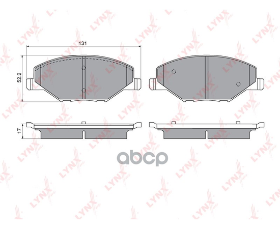 Купить КОЛОДКИ ТОРМОЗНЫЕ ПЕРЕДНИЕ ПОДХОДИТ ДЛЯ VW POLO SEDAN 1.6 10 / SKODA FABIA 1.2 11 BD-8035