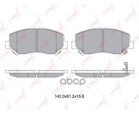 Купить КОЛОДКИ ТОРМОЗНЫЕ ПЕРЕДНИЕ ПОДХОДИТ ДЛЯ MAZDA CX-5 2.0-2.2D 11 BD-5125