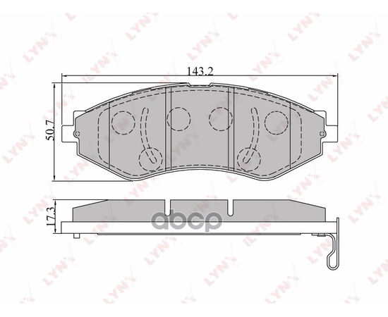 Купить КОЛОДКИ ТОРМОЗНЫЕ ПЕРЕДНИЕ ПОДХОДИТ ДЛЯ DAEWOO LANOS 99/LEGANZA/NUBIRA/NEXIA 03, CHEVROLET REZZO 05/LACETTI 05/LANOS BD-1805