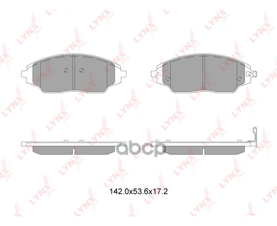 Купить КОЛОДКИ ТОРМОЗНЫЕ ПЕРЕДНИЕ ПОДХОДИТ ДЛЯ CHEVROLET AVEO 1.2-1.6 11 / COBALT 1.5 14 BD-1818