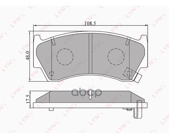 Купить КОЛОДКИ ТОРМОЗНЫЕ ПЕРЕДНИЕ ПОДХОДИТ ДЛЯ NISSAN ALMERA(N15) 97/SUNNY(N14) BD-5703