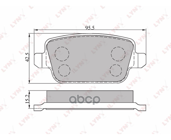 Купить КОЛОДКИ ТОРМОЗНЫЕ ЗАДНИЕ ПОДХОДИТ ДЛЯ FORD MONDEO IV 07/KUGA 08/GALAXY 06/S-MAX 06, VOLVO S80/V70 06 BD-3005