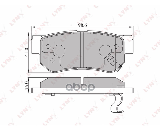 Купить КОЛОДКИ ТОРМОЗНЫЕ ЗАДНИЕ ПОДХОДИТ ДЛЯ HYUNDAI ELANTRA 06/SONATA 98/MATRIX 01/GETZ 02/SANTA FE 01-06/MATRIX 05/TUCSON 04, KIA MAGENTIS 01/SPORTAGE 04 BD-3605