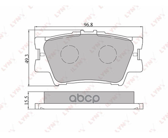 Купить КОЛОДКИ ТОРМОЗНЫЕ ЗАДНИЕ ПОДХОДИТ ДЛЯ TOYOTA CAMRY(V40) 06/RAV 4 06 BD-7532