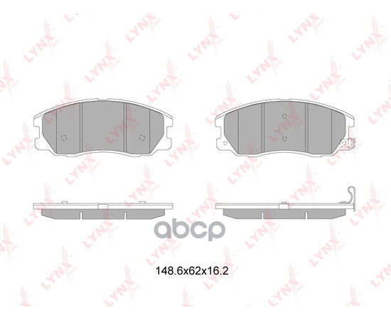 Купить КОЛОДКИ ТОРМОЗНЫЕ ПЕРЕДНИЕ ПОДХОДИТ ДЛЯ CHEVROLET CAPTIVA 2.0D-3.2 06, OPEL ANTARA 2.0D-3.2 06 BD-1816