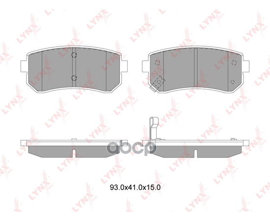 Купить КОЛОДКИ ТОРМОЗНЫЕ ЗАДНИЕ ПОДХОДИТ ДЛЯ HYUNDAI ACCENT 05/I30, KIA CEED/PRO CEED/RIO II 05 BD-4407