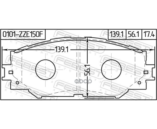 Купить КОЛОДКИ ТОРМОЗНЫЕ ДИСКОВЫЕ 0101-ZZE150F