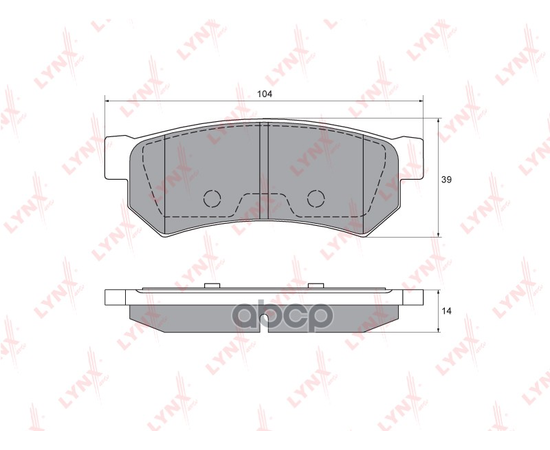 Купить КОЛОДКИ ТОРМОЗНЫЕ ЗАДНИЕ ПОДХОДИТ ДЛЯ CHEVROLET LACETTI 1.4-2.0D 05 / NUBIRA 1.6-2.0D 05, DAEWOO LACETTI 1.4-1.8 04 BD-1814