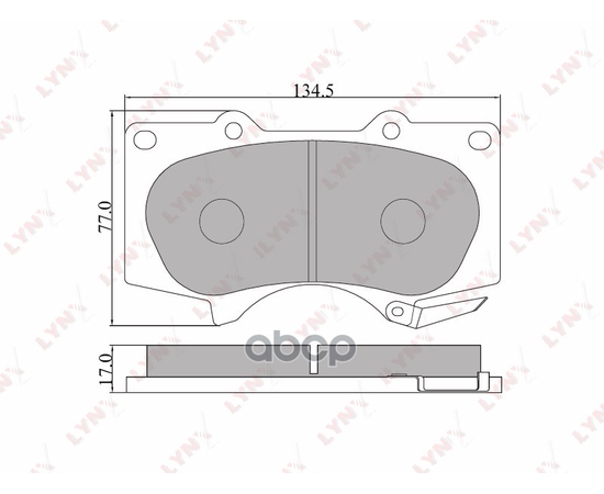 Купить КОЛОДКИ ТОРМОЗНЫЕ ПЕРЕДНИЕ ПОДХОДИТ ДЛЯ TOYOTA LAND CRUISER PRADO(J120/150) 3.0D-4.0 03, LEXUS GX460 09 BD-7549