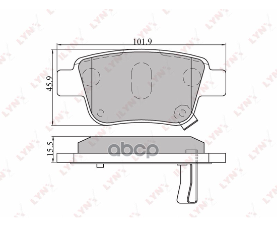 Купить КОЛОДКИ ТОРМОЗНЫЕ ЗАДНИЕ ПОДХОДИТ ДЛЯ TOYOTA AVENSIS(T25) 1.6-2.4 03-08/COROLLA VERSO 1.6-2.2D 04 BD-7539