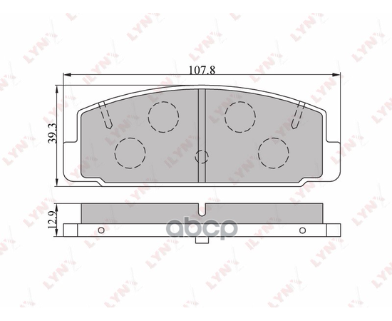 Купить КОЛОДКИ ТОРМОЗНЫЕ ЗАДНИЕ ПОДХОДИТ ДЛЯ MAZDA 323 01-04/626 2.0 97-02/PREMACY 99 BD-5104