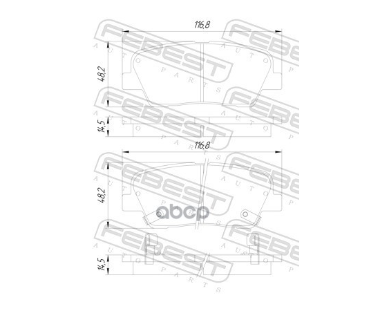 Купить КОЛОДКИ ТОРМОЗНЫЕ ЗАДНИЕ 2201-MOHR