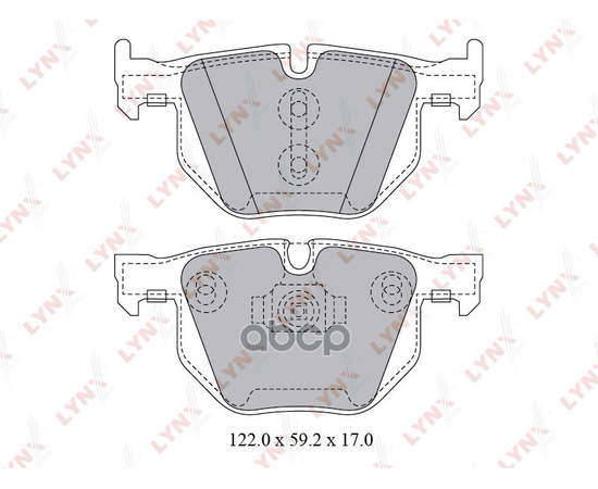 Купить КОЛОДКИ ТОРМОЗНЫЕ ЗАДНИЕ ПОДХОДИТ ДЛЯ BMW X5(E70/F15) 2.0D-3.0D 07 / X6(E71-F16) 3.0-3.0D 08 BD-1428