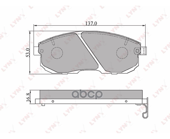 Купить КОЛОДКИ ТОРМОЗНЫЕ ПЕРЕДНИЕ ПОДХОДИТ ДЛЯ INFINITI I30 3.0, NISSAN MAXIMA QX(A32) 2.0/(J30) 3.0 00/TEANA 2.5/3.5 08 BD-5701