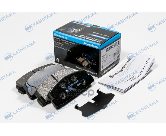 Купить КОЛОДКИ ТОРМОЗНЫЕ ДИСКОВЫЕ ЗАДНИЕ MAZDA 6 02-13 D3027H