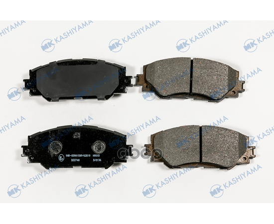 Купить КОЛОДКИ ТОРМОЗНЫЕ ДИСКОВЫЕ ПЕРЕД TOYOTA AURIS (E15) 06-12 D2274H