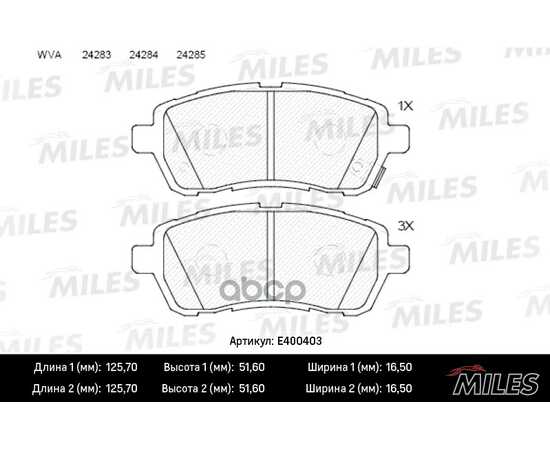 Купить КОЛОДКИ ТОРМОЗНЫЕ ПЕРЕДНИЕ (БЕЗ ДАТЧИКА) (СМЕСЬ LOW-METALLIC) FORD FIESTA 08-/MAZDA 2 07- (TRW GDB3437) E400403