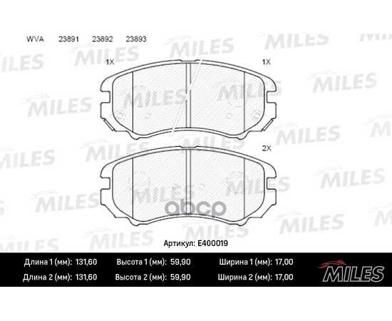 Купить КОЛОДКИ ТОРМОЗНЫЕ ПЕРЕДНИЕ (СМЕСЬ LOW-METALLIC) HYUNDAI SONATA V, TUCSON (JM), KIA SOUL (AM), CHANGAN CS35/PLUS (TRW GDB3352) E400019