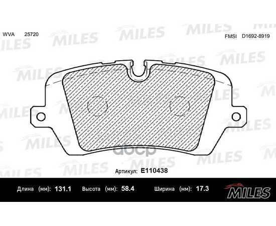 Купить КОЛОДКИ ТОРМОЗНЫЕ ЗАДНИЕ (СМЕСЬ SEMI-METALLIC) LAND ROVER RANGE ROVER IV 12-/SPORT 13- (TRW GDB2029) E110438