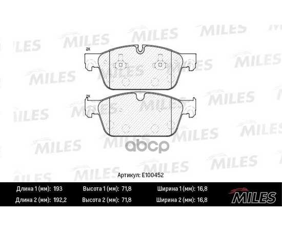 Купить КОЛОДКИ ТОРМОЗНЫЕ ПЕРЕДНИЕ (СМЕСЬ SEMI-METALLIC) MERCEDES GL X166/ML W166 (TRW GDB1970) E100452