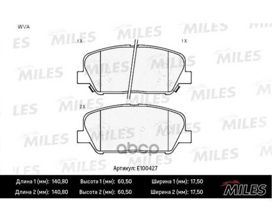 Купить КОЛОДКИ ТОРМОЗНЫЕ ПЕРЕДНИЕ (СМЕСЬ SEMI-METALLIC) HYUNDAI I30/ELANTRA 11-/CEED R16 12- (TRW GDB3582) E100427