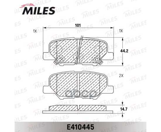 Купить КОЛОДКИ ТОРМОЗНЫЕ ЗАДНИЕ (СМЕСЬ LOW-METALLIC) MAZDA 6 12-/MITSUBISHI OUTLANDER 12-/CHANGAN CS35/PLUS/NEW (TRW GDB3583) E410445