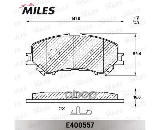 Купить КОЛОДКИ ТОРМОЗНЫЕ ПЕРЕДНИЕ (СМЕСЬ LOW-METALLIC) NISSAN X-TRAIL(32) 14- (TRW GDB3648) E400557