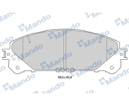 Купить КОЛОДКИ ТОРМОЗНЫЕ ПЕРЕДНИЕ (БЕЗ ДАТЧИКА) LEXUS RX 09-/TOYOTA HIGHLANDER 07- (TRW GDB3484) MBF015886