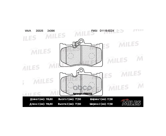 Купить КОЛОДКИ ТОРМОЗНЫЕ ПЕРЕДНИЕ (БЕЗ ДАТЧИКА) (СМЕСЬ SEMI-METALLIC) (LEXUS GS 300/450H/460 05-) (TRW GDB3398) E100312