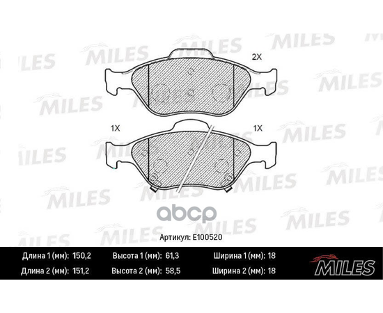 Купить КОЛОДКИ ТОРМОЗНЫЕ ПЕРЕДНИЕ (СМЕСЬ SEMI-METALLIC) TOYOTA YARIS / VITZ 1.0-1.4 06- (TRW GDB3457) E100520