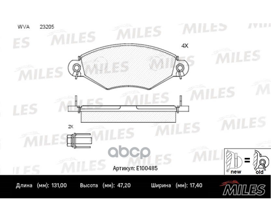 Купить КОЛОДКИ ТОРМОЗНЫЕ ПЕРЕДНИЕ (СМЕСЬ SEMI-METALLIC) PEUGEOT 206 98-/306 94-02 (TRW GDB1361) E100485