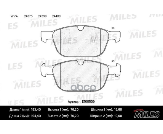 Купить КОЛОДКИ ТОРМОЗНЫЕ ПЕРЕДНИЕ (СМЕСЬ SEMI-METALLIC) VOLVO XC 60 08- (TRW GDB1821) E100509