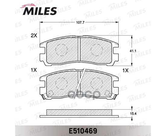 Купить КОЛОДКИ ТОРМОЗНЫЕ ЗАДНИЕ (СМЕСЬ CERAMIC СЕРИЯ PRO) MITSUBISHI GALANT 92-04/PAJERO PININ 99-/SPACE WAGON 91-99 (TRW GDB1023) E510469