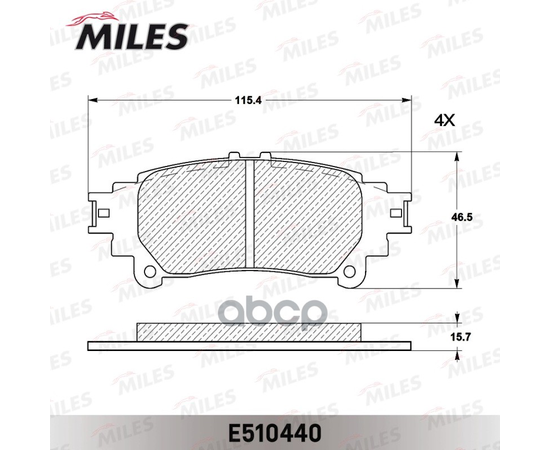 Купить КОЛОДКИ ТОРМОЗНЫЕ ЗАДНИЕ (СМЕСЬ CERAMIC СЕРИЯ PRO) LEXUS RX 350/450H 09- (TRW GDB4174) E510440