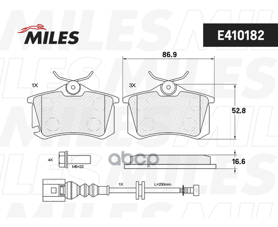 Купить КОЛОДКИ ТОРМОЗНЫЕ ЗАДНИЕ С ДАТЧИКОМ (СМЕСЬ LOW-METALLIC) SEAT IBIZA 02-/SKODA FABIA 99-08/VW POLO 01- (TRW GDB1475) E410182