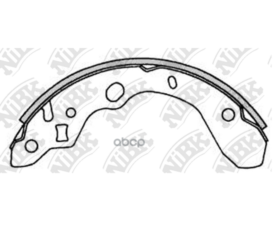 Купить КОЛОДКИ ТОРМОЗНЫЕ БАРАБАННЫЕ MAZDA 323 98-04  FN3394